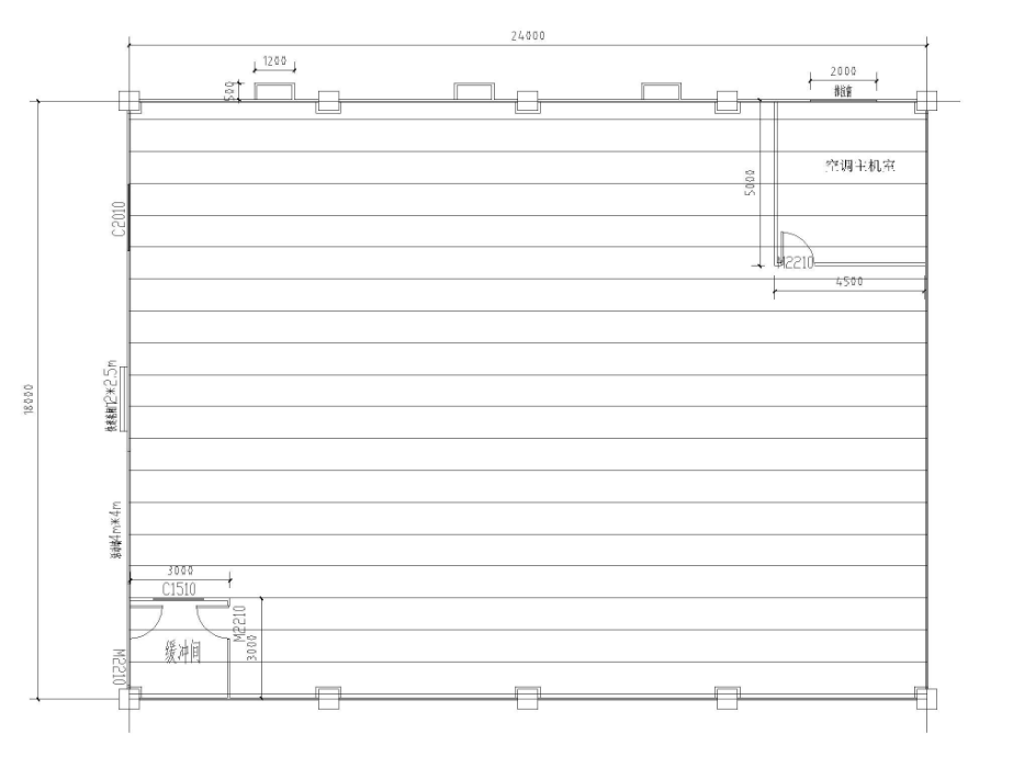 恒溫恒濕空調(diào)布置圖