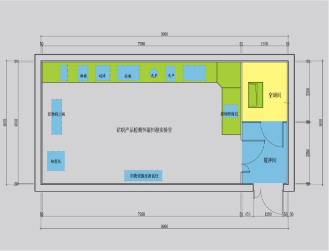 恒溫恒濕室設(shè)計圖