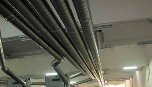 恒溫庫安裝中風管的裝配