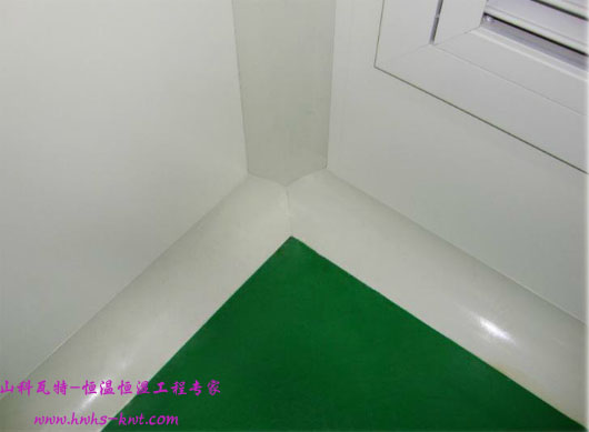 恒溫恒濕實(shí)驗(yàn)室密閉墻角